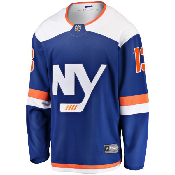 Men’s New York Islanders Mathew Barzal Fanatics Branded Blue Alternate Breakaway Jersey