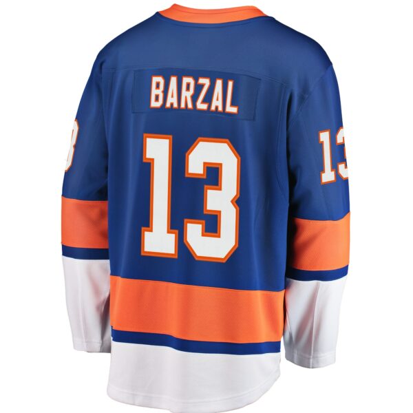 Men’s New York Islanders Mathew Barzal Fanatics Branded Royal Home Premier Breakaway Player Jersey