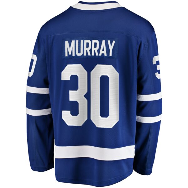 Men’s Toronto Maple Leafs Matt Murray Fanatics Branded Blue Home Breakaway Player Jersey