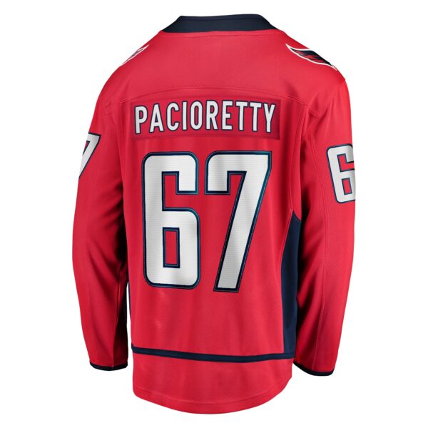 Men’s Washington Capitals Max Pacioretty Fanatics Branded Red Home Breakaway Player Jersey