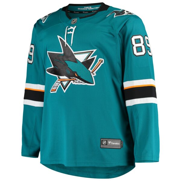 Men’s San Jose Sharks Mikkel Boedker Fanatics Branded Teal Breakaway Home Player Jersey