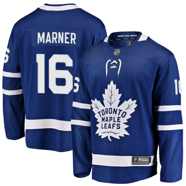 Men’s Toronto Maple Leafs Mitchell Marner Fanatics Branded Blue Breakaway Player Jersey