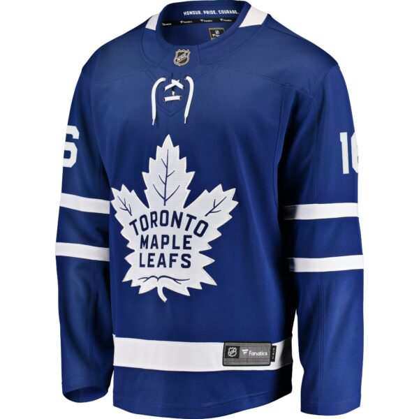 Men’s Toronto Maple Leafs Mitchell Marner Fanatics Branded Blue Breakaway Player Jersey