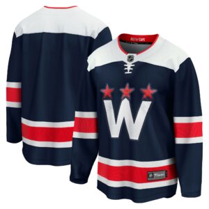 Men's Washington Capitals Fanatics Branded Navy Alternate Premier Breakaway Jersey