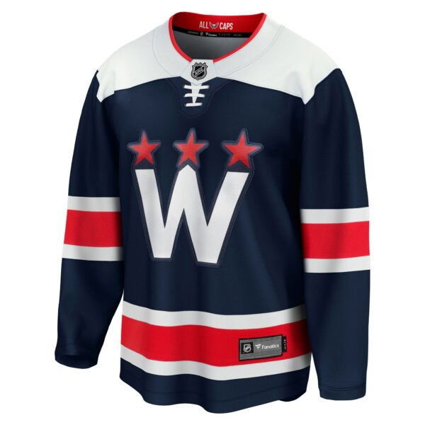 Men’s Washington Capitals Fanatics Branded Navy Alternate Premier Breakaway Jersey