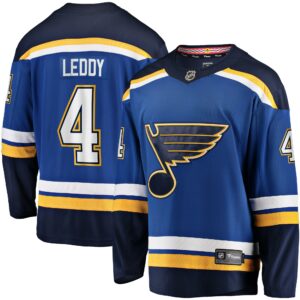 Men's St. Louis Blues Nick Leddy Fanatics Branded Blue Home Breakaway Player Jersey