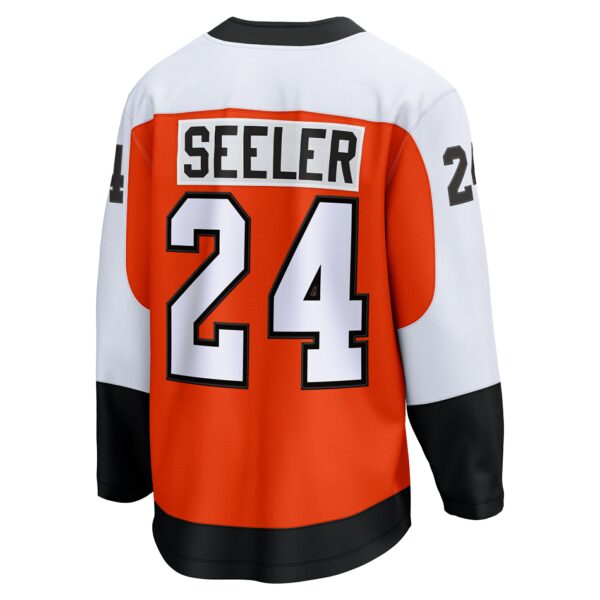 Men’s Philadelphia Flyers Nick Seeler Fanatics Branded Orange Home Breakaway Jersey