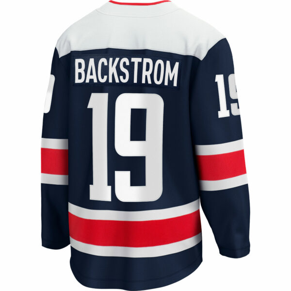 Men’s Washington Capitals Nicklas Backstrom Fanatics Branded Navy Alternate Premier Breakaway Player Jersey