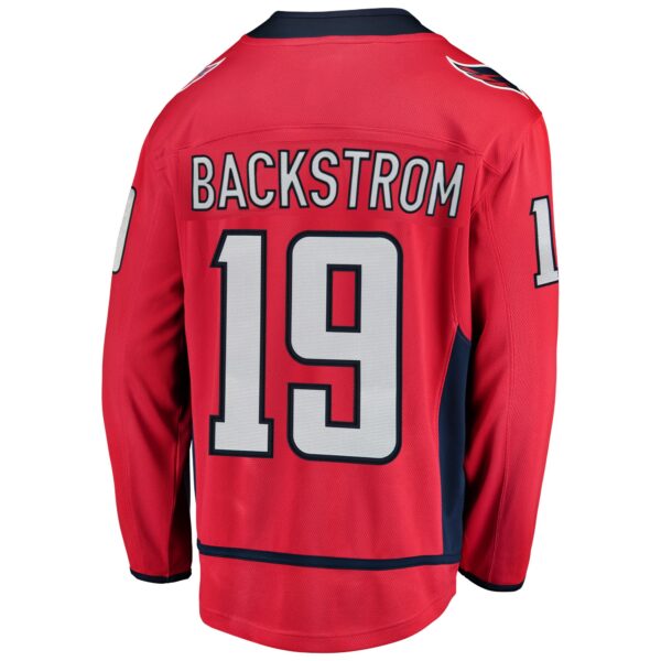 Men’s Washington Capitals Nicklas Backstrom Fanatics Branded Red Breakaway Player Jersey