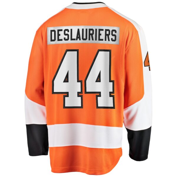 Men’s Philadelphia Flyers Nicolas Deslauriers Fanatics Branded Orange Home Breakaway Player Jersey