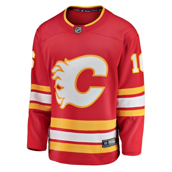 Men’s Calgary Flames Nikita Zadorov Fanatics Branded Red Home Breakaway Player Jersey