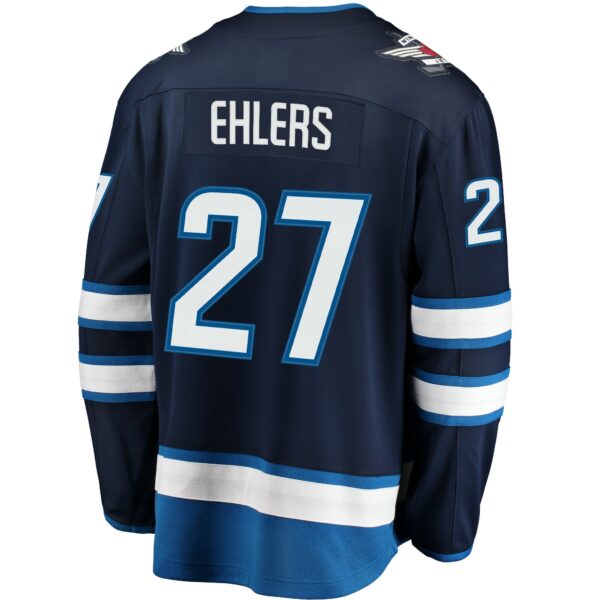 Men’s Winnipeg Jets Nikolaj Ehlers Fanatics Branded Navy Breakaway Replica Jersey