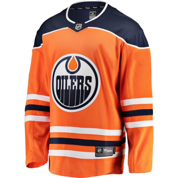 Men’s Edmonton Oilers Fanatics Branded Orange Breakaway Home Jersey