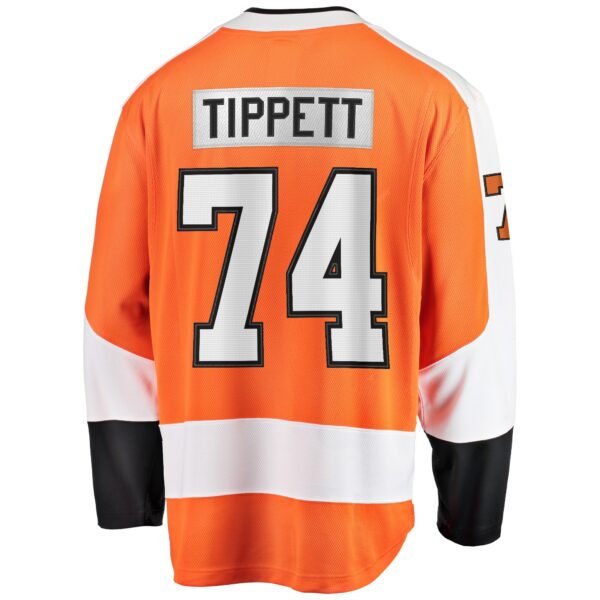 Men’s Philadelphia Flyers Owen Tippett Fanatics Branded Orange Home Breakaway Player Jersey