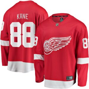 Men's Detroit Red Wings Patrick Kane Fanatics Branded Red Home Breakaway Player Jersey