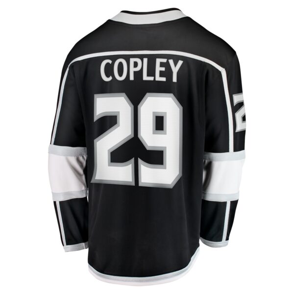 Men’s Los Angeles Kings Pheonix Copley Fanatics Branded Black Home Breakaway Jersey