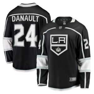 Men's Los Angeles Kings Phillip Danault Fanatics Branded Black Home Breakaway Player Jersey