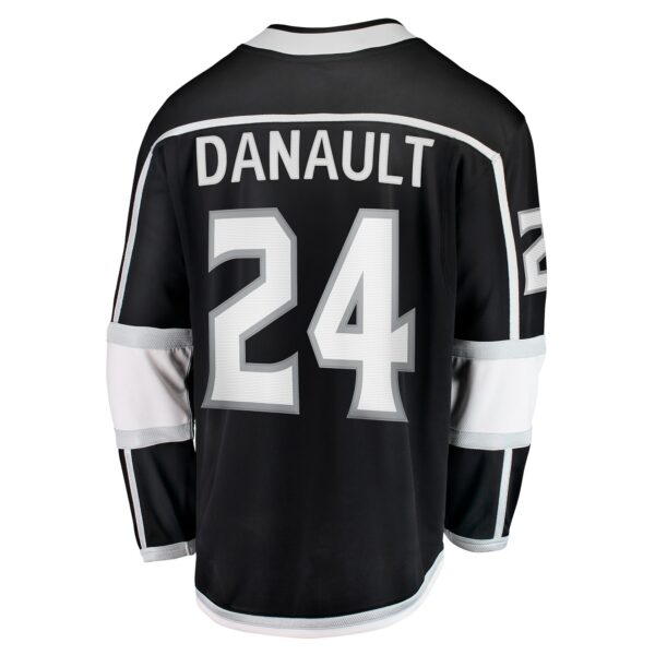 Men’s Los Angeles Kings Phillip Danault Fanatics Branded Black Home Breakaway Player Jersey