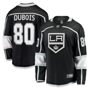 Men's Los Angeles Kings Pierre-Luc Dubois Fanatics Branded Black Home Breakaway Jersey