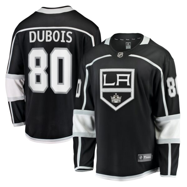 Men’s Los Angeles Kings Pierre-Luc Dubois Fanatics Branded Black Home Breakaway Jersey