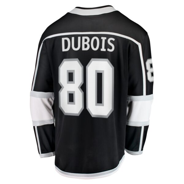 Men’s Los Angeles Kings Pierre-Luc Dubois Fanatics Branded Black Home Breakaway Jersey