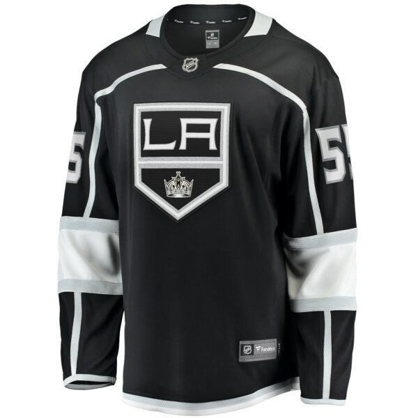 Men’s Los Angeles Kings Quinton Byfield Fanatics Branded Black Home Team Breakaway Player Jersey