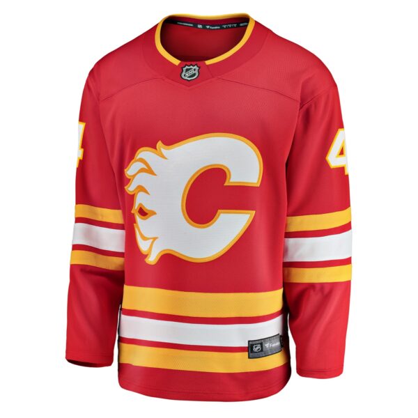 Men’s Calgary Flames Rasmus Andersson Fanatics Branded Red Home Team Breakaway Player Jersey