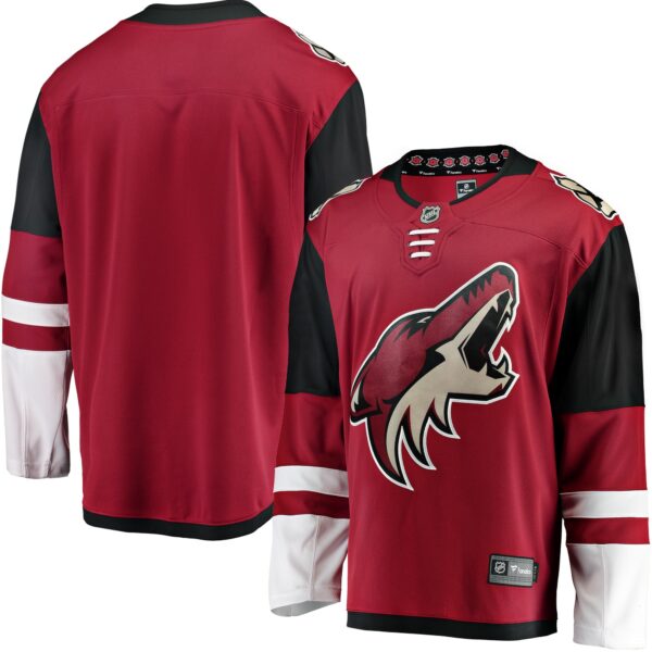 Men’s Arizona Coyotes Fanatics Branded Red Breakaway Home Jersey