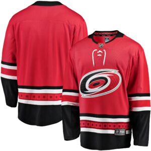 Men's Carolina Hurricanes Fanatics Branded Red Breakaway Alternate Jersey