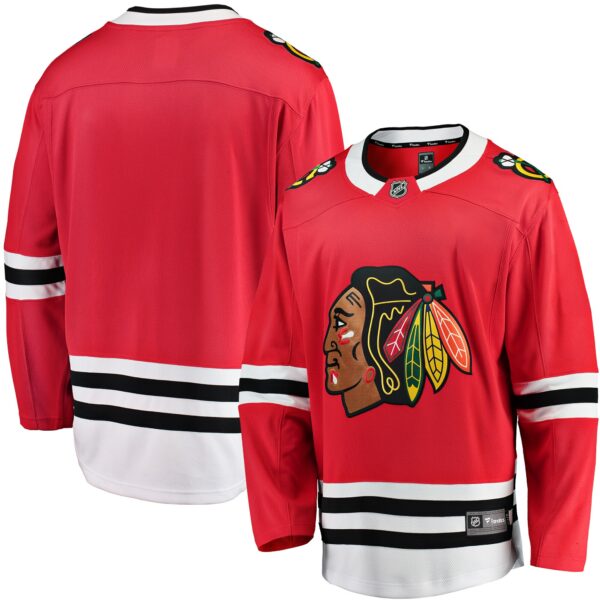 Men’s Chicago Blackhawks Fanatics Branded Red Breakaway Home Jersey