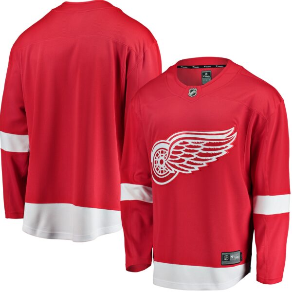 Men’s Detroit Red Wings Fanatics Branded Red Breakaway Home Jersey