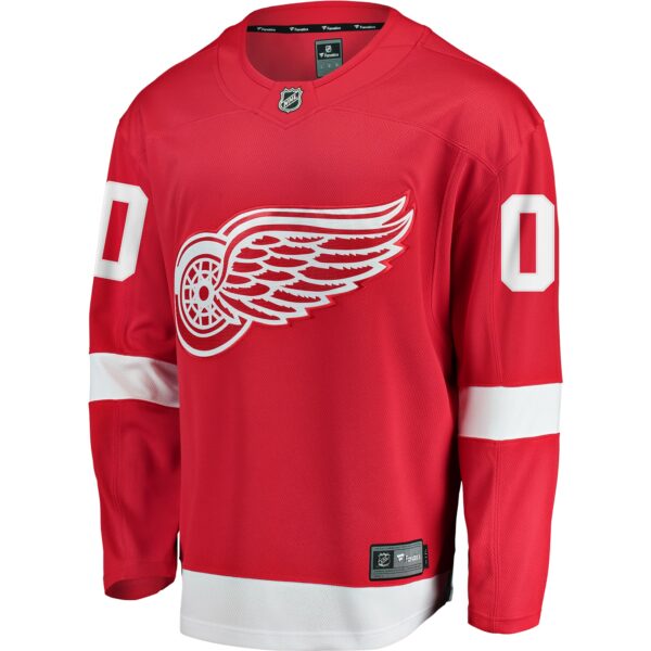 Men’s Detroit Red Wings Fanatics Branded Red Home Breakaway Custom Jersey