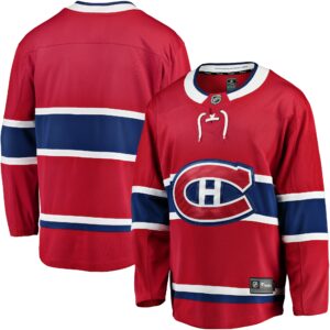 Men's Montreal Canadiens Fanatics Branded Red Breakaway Home Jersey