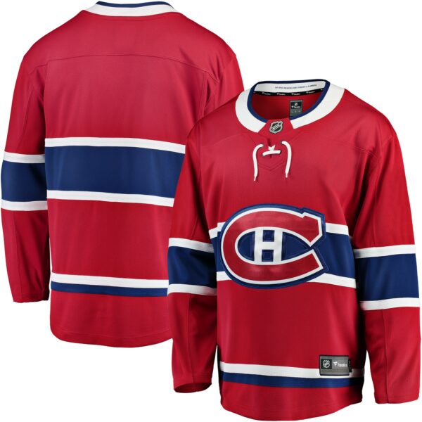 Men’s Montreal Canadiens Fanatics Branded Red Breakaway Home Jersey