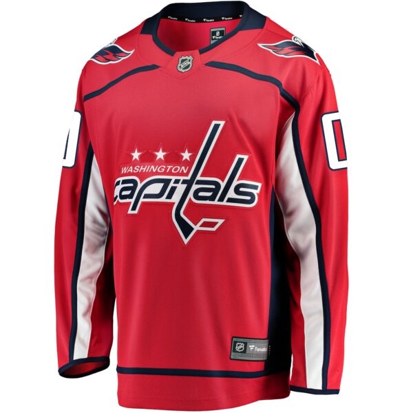 Men’s Washington Capitals Fanatics Branded Red Home Breakaway Custom Jersey