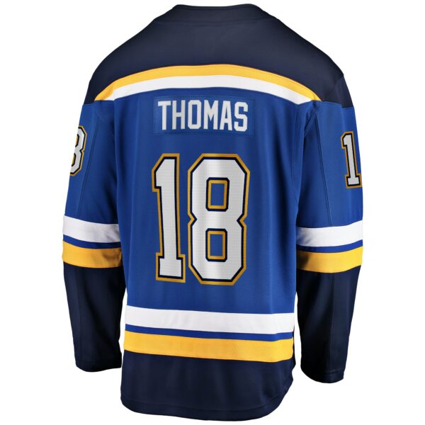 Men’s St. Louis Blues Robert Thomas Fanatics Branded Blue Home Breakaway Player Jersey