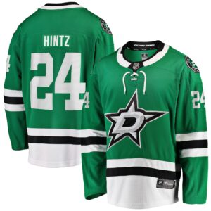 Men's Dallas Stars Roope Hintz Fanatics Branded Kelly Green Home Breakaway Player Jersey