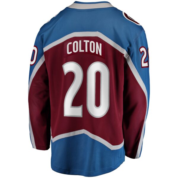 Men’s Colorado Avalanche Ross Colton Fanatics Branded Maroon Home Breakaway Jersey