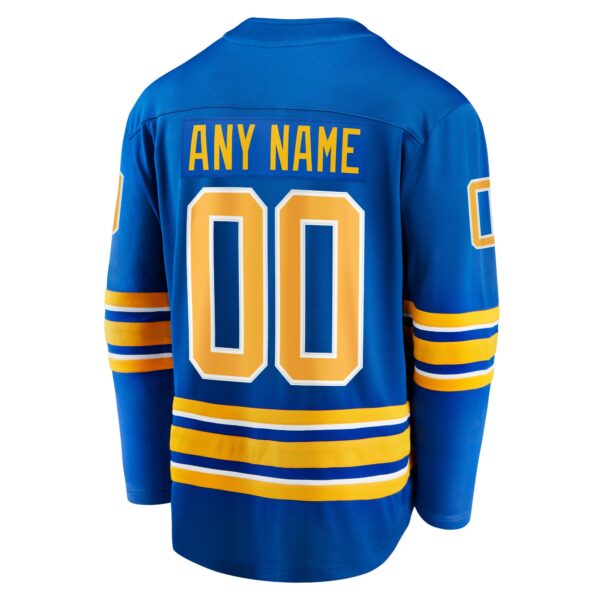 Men’s Buffalo Sabres Fanatics Branded Royal Home Breakaway Custom Jersey