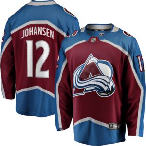 Men's Colorado Avalanche Ryan Johansen Fanatics Branded Maroon Home Breakaway Jersey