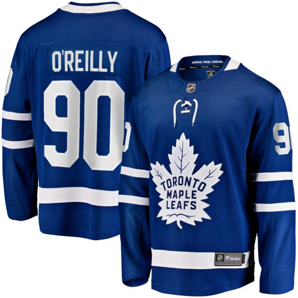 Men’s Toronto Maple Leafs Ryan O’Reilly Fanatics Branded Blue Men’s FB Premier Breakaway Player Jersey