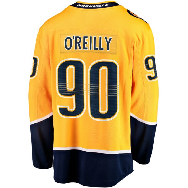 Men’s Nashville Predators Ryan O’Reilly Fanatics Branded Gold Home Premier Breakaway Player Jersey