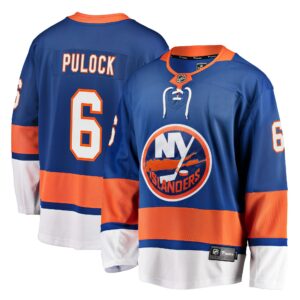 Men's New York Islanders Ryan Pulock Fanatics Branded Royal Breakaway Player Jersey