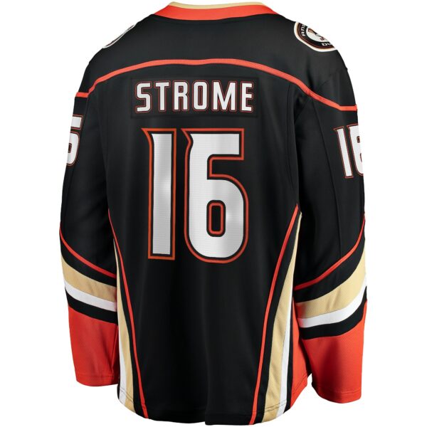 Men’s Anaheim Ducks Ryan Strome Fanatics Branded Black Home Breakaway Jersey