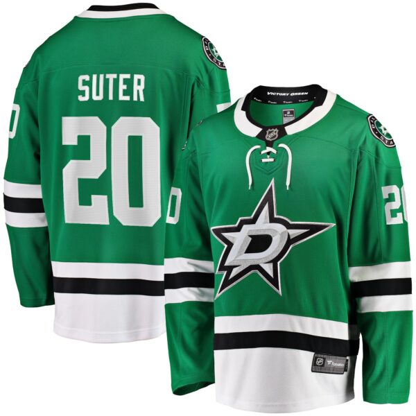 Men’s Dallas Stars Ryan Suter Fanatics Branded Kelly Green Breakaway Player Jersey