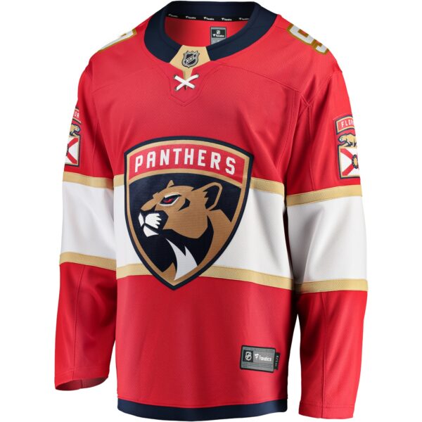 Men’s Florida Panthers Sam Bennett Fanatics Branded Red Home Breakaway Replica Jersey