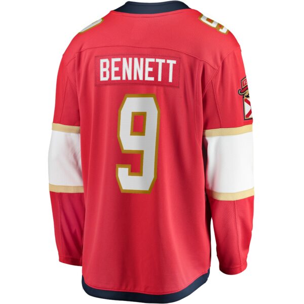 Men’s Florida Panthers Sam Bennett Fanatics Branded Red Home Breakaway Replica Jersey