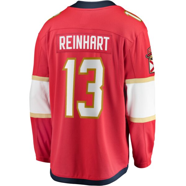 Men’s Florida Panthers Sam Reinhart Fanatics Branded Red Breakaway Player Jersey