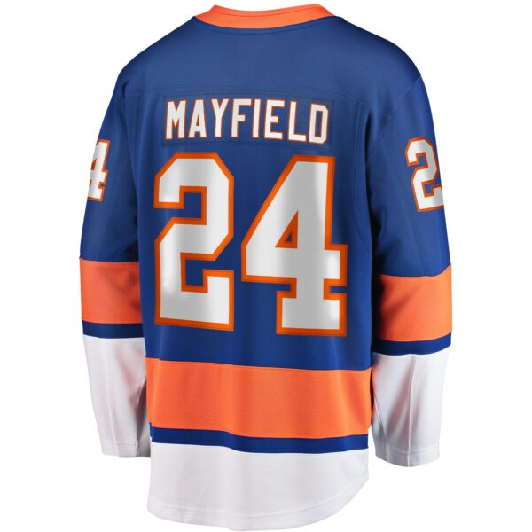 Men’s New York Islanders Scott Mayfield Fanatics Branded Royal Breakaway Jersey