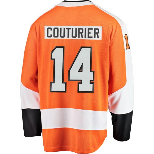 Men’s Philadelphia Flyers Sean Couturier Fanatics Branded Orange Breakaway Jersey